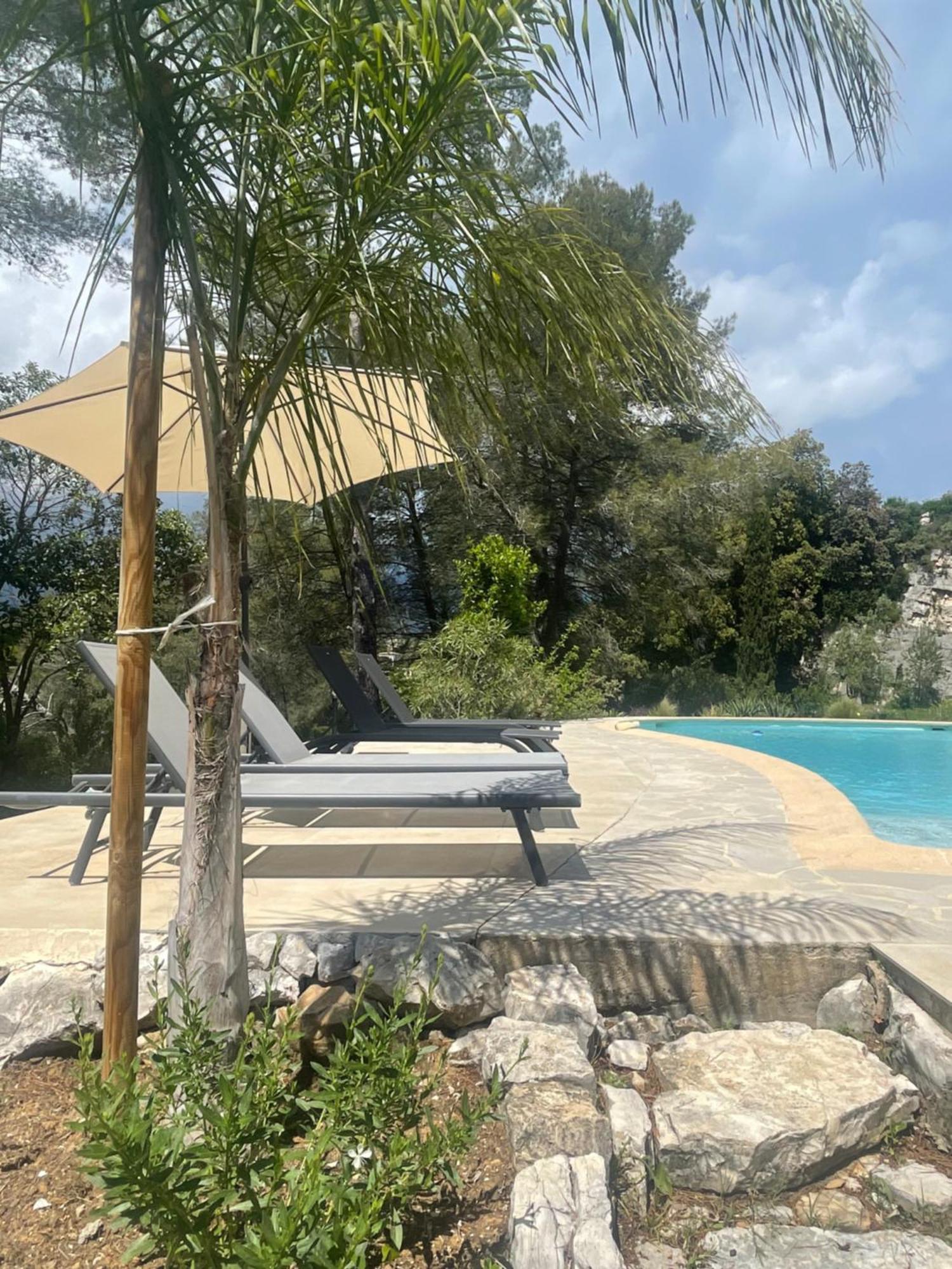 La Villa Des Carriers- Maison Avec Piscine Proche Mer 罗科福尔雷潘 外观 照片